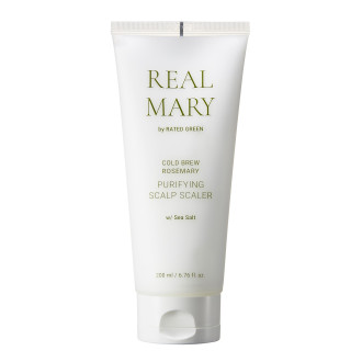 Очищаюча маска для шкіри голови з морською сіллю Rated Green Real Mary Cold Brewed Rosemary Purifyng Scalp Scaler 200 мл