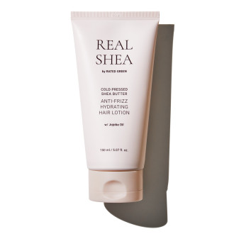 Зволожуючий лосьйон для волосся з маслом ши Rated Green Real Shea Cold Pressed Shea Butter Anti-frizz Hydrating Hair Lotion 150 мл