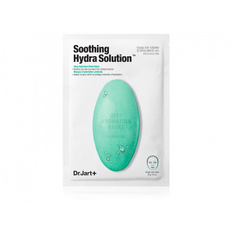 Заспокійлива тканинна маска з алое віра Dr.Jart+ Soothing Hydra Solution 25мл
