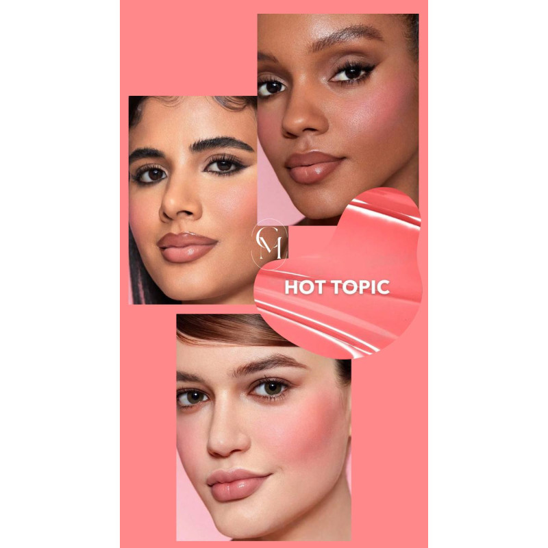 Рідкі матові румʼяна Sheglam Color Bloom Liquid Blush - Hot Topic