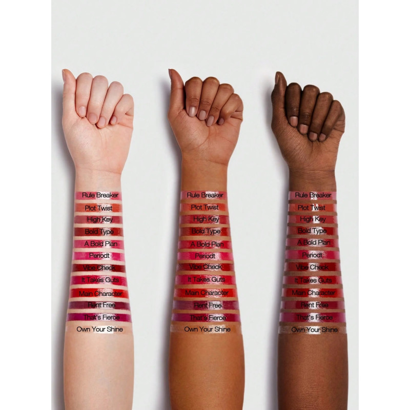 Блиск для губ Sheglam Mirror Kiss High-Shine Lipstick - A Bold Plan