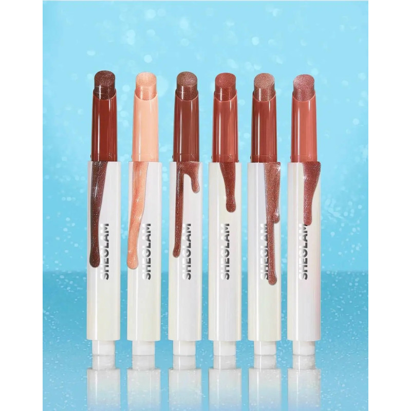 Блиск плампер для губ з шиммером Sheglam Pout-Perfect Shimmer Lip Plumper - First Crush