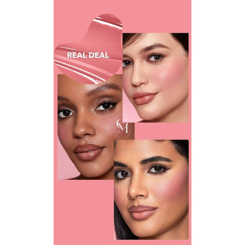 Рідкі матові румʼяна Sheglam Color Bloom Liquid Blush - Real Deal