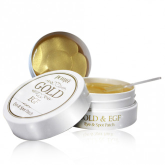 Гідрогелеві патчі для очей з золотом і EGF - PETITFEE Gold & EGF Eye & Spot Patch 60шт + 30 точкових патчів